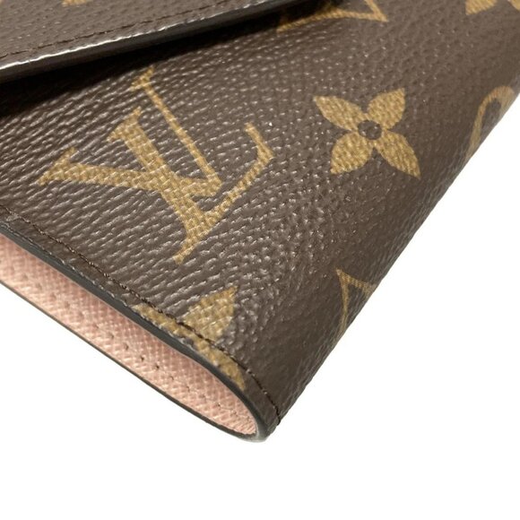Auth LOUIS VUITTON Portefeuille Victorine M62360 Rose Ballerine Monogram - Picture 11 of 11